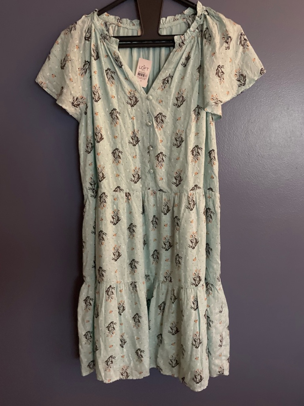 NWT Babydoll tiered summer dress